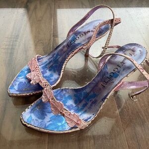Brand New Italian Strappy Heels